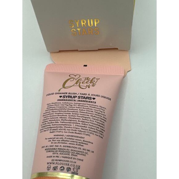 P. Louise Liquid‎ Shimmer Blush in Syrup Star BNIB - Picture 5 of 6